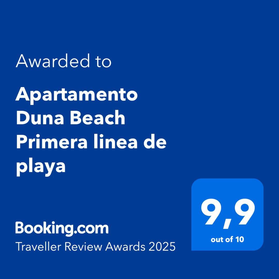 טורוקס Apartamento Duna Beach Primera Linea De Playa מראה חיצוני תמונה